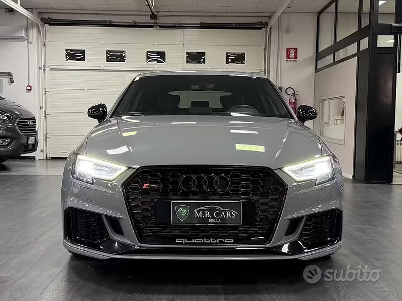 Usata Audi RS3 Sportback 400 CV (294 kW) 2019 Grigio Utilitaria