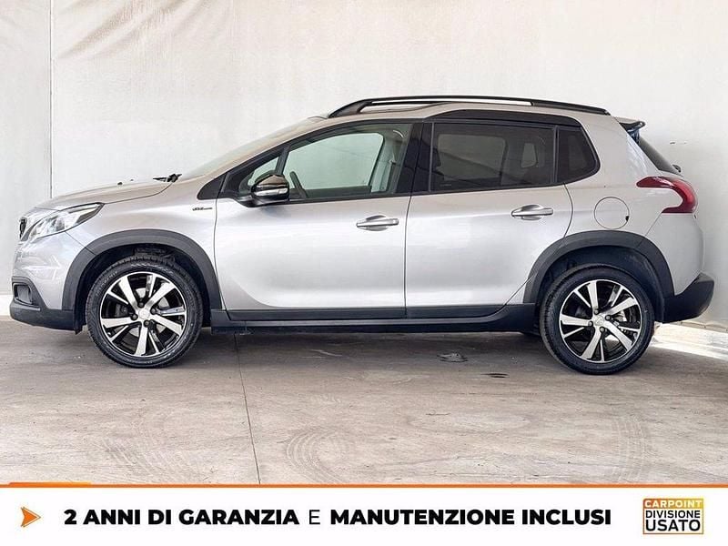Usata Peugeot 2008 GT-line 110 CV (80 kW) 2018 Argento SUV