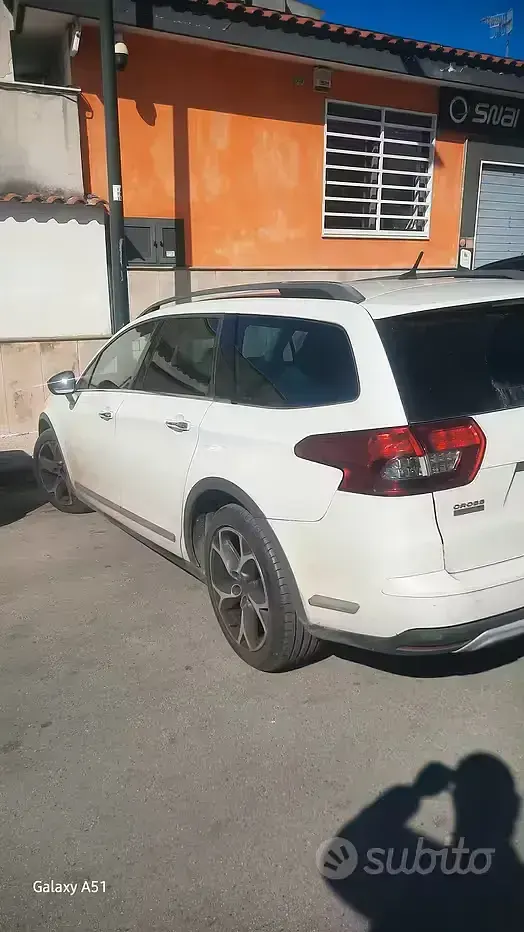 Usata Citroën C5 145 CV (106 kW) 2014 Bianco Station wagon