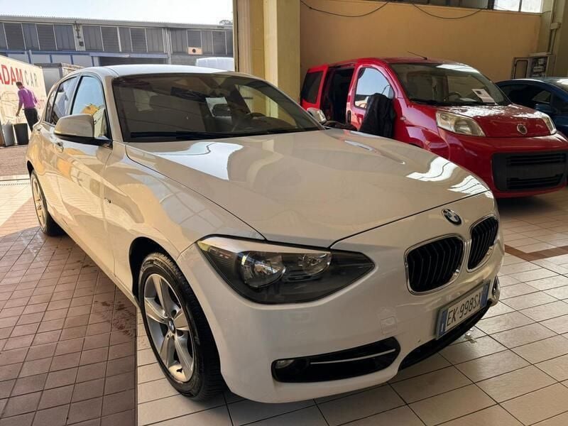 Usata BMW 116 116 CV (85 kW) 2011 Bianco Utilitaria
