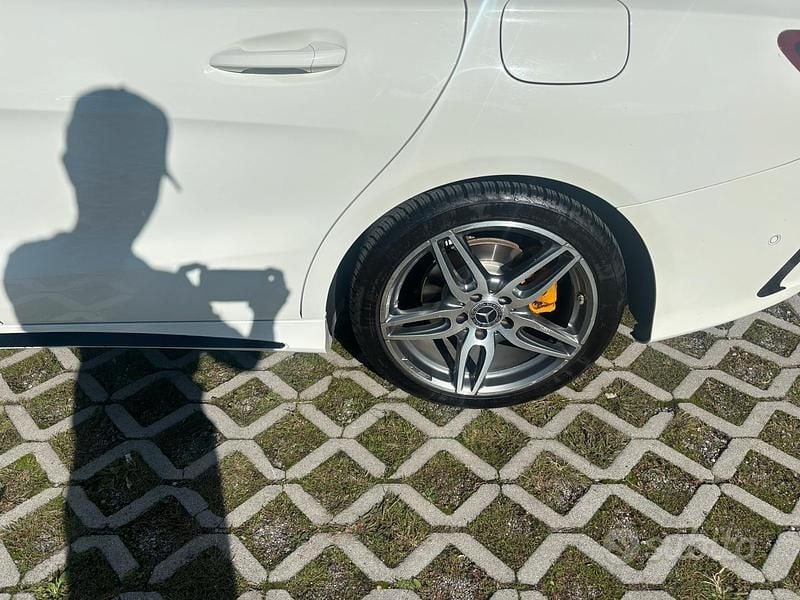 Usata Mercedes CLA180 Premium 2017 Bianco Berlina