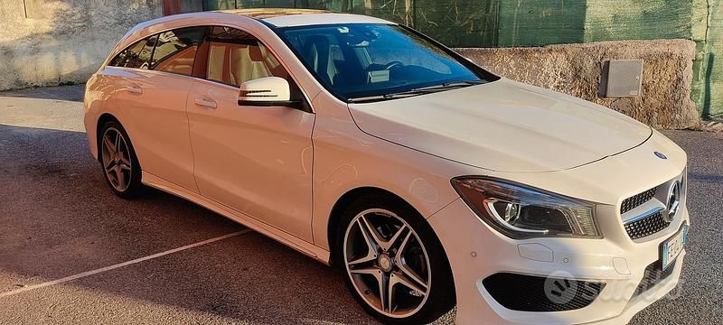 Usata Mercedes CLA220 AMG 2015 Bianco Berlina