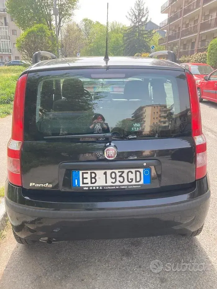 Usata Fiat Panda 69 CV (50 kW) 2010 Nero Utilitaria