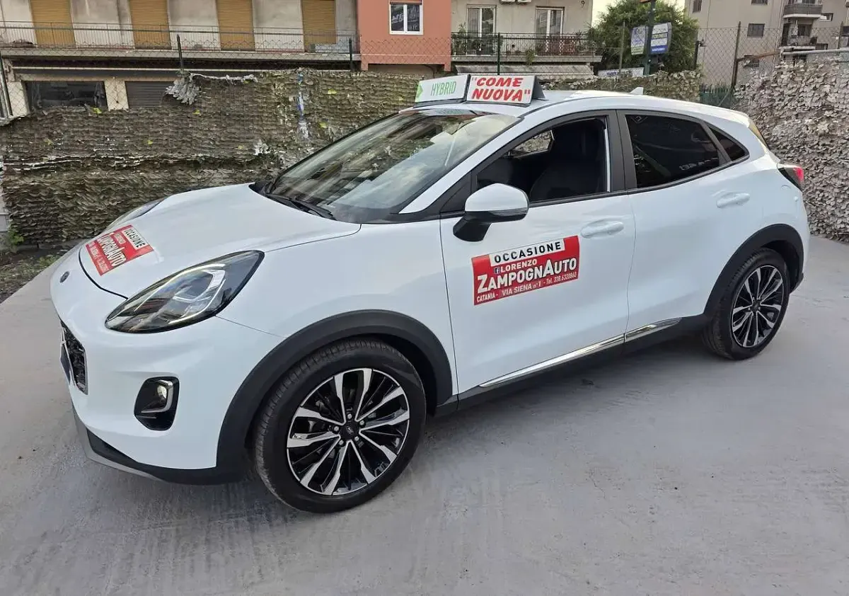 Usata Ford Puma Titanium 125 CV (91 kW) 2023 Bianco SUV