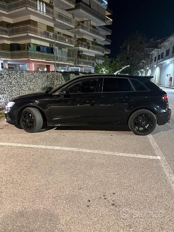 Usata Audi A3 S-Line 2018 Nero Berlina