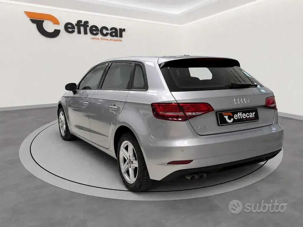 Usata Audi A3 150 CV (110 kW) 2020 Nero Berlina