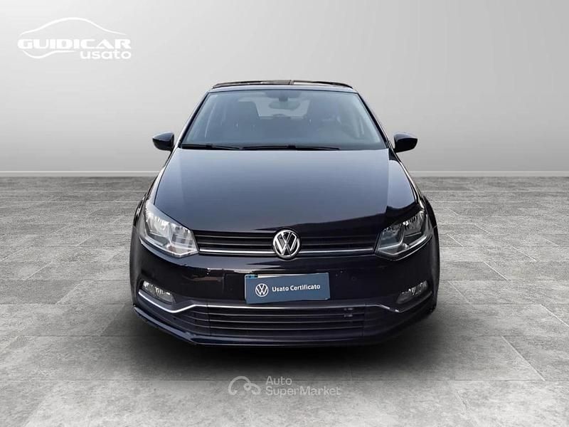 Usata VW Polo Comfortline 75 CV (55 kW) 2016 Nero Berlina