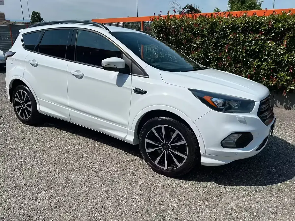 Usata Ford Kuga ST-Line 120 CV (88 kW) 2017 Bianco SUV