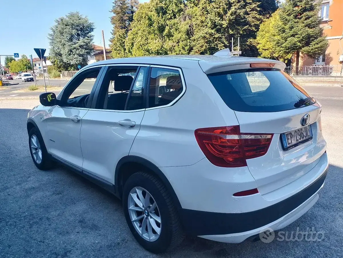 Usata BMW X3 184 CV (135 kW) 2012 Bianco SUV