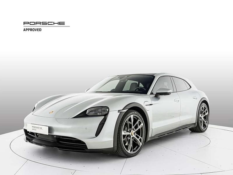 F0 argento dolomite metallizza Usata 2022 Porsche Taycan Cross Turismo Station wagon | 69.000 € (Buon prezzo) - Immagine 1/4
