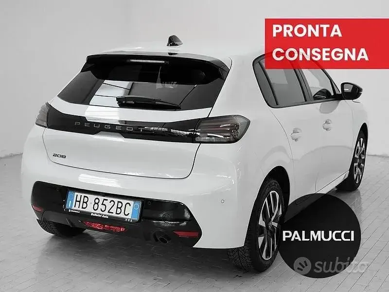 Nuova Peugeot 208 Allure 102 CV (75 kW) 2025 Bianco Utilitaria