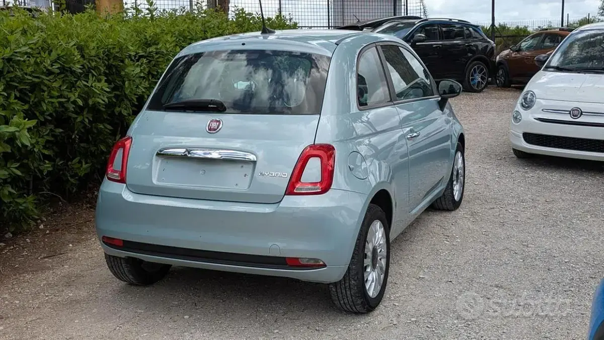 Usata Fiat 500 69 CV (50 kW) 2023 Verde lattementa Utilitaria