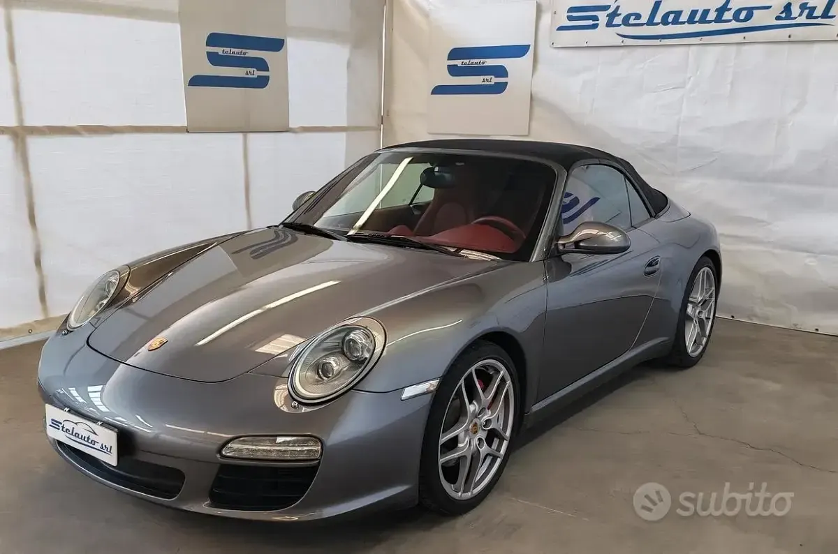 Usata Porsche 911 Carrera S Cabriolet 385 CV (283 kW) 2009 Grigio Cabrio
