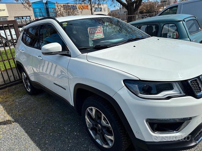 Usata Jeep Compass Limited 140 CV (102 kW) 2019 Bianco SUV