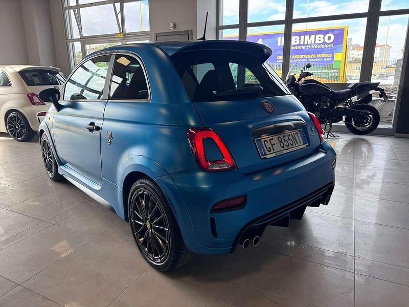 Usata Abarth 595 Competizione 179 CV (131 kW) 2021 Blue italia opaco Utilitaria