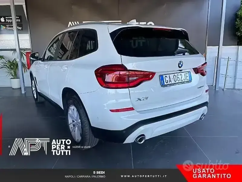 Usata BMW X3 Advantage 190 CV (139 kW) 2020 Bianco SUV