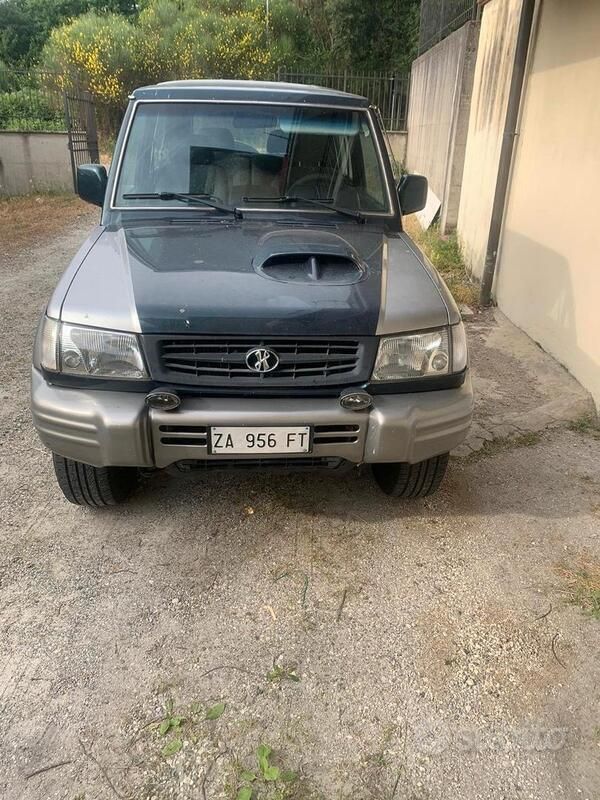 Usata Hyundai Galloper 100 CV (73 kW) 2000 Verde SUV