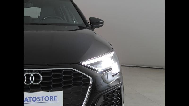 Usata Audi A3 Sportback S-Line 150 CV (110 kW) 2020 Nero Utilitaria