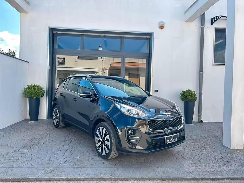Usata Kia Sportage 116 CV (85 kW) 2017 Nero SUV