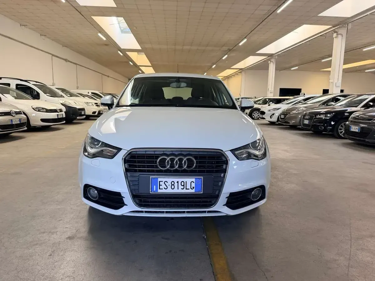 Usata Audi A1 Sportback Attraction 90 CV (66 kW) 2013 Bianco Utilitaria