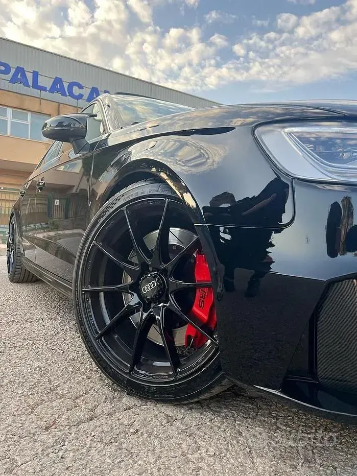 Usata Audi S3 Sportback 300 CV (220 kW) 2015 Nero Utilitaria