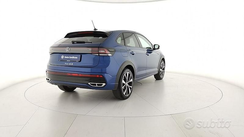 Usata VW Taigo R-line 150 CV (110 kW) 2023 Blu SUV