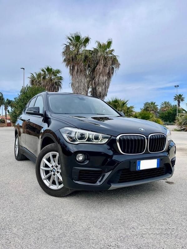 Usata BMW X1 150 CV (110 kW) 2017 Nero SUV