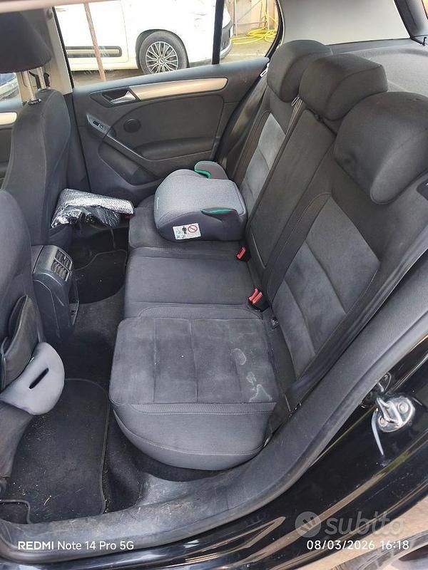 Usata VW Golf VI Highline 110 CV (80 kW) 2009 Nero Utilitaria