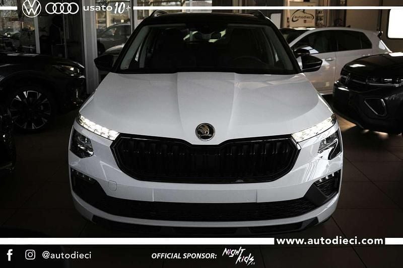 Nuova Skoda Kamiq 95 CV (69 kW) 2026 Bianco luna / nero tulipano SUV