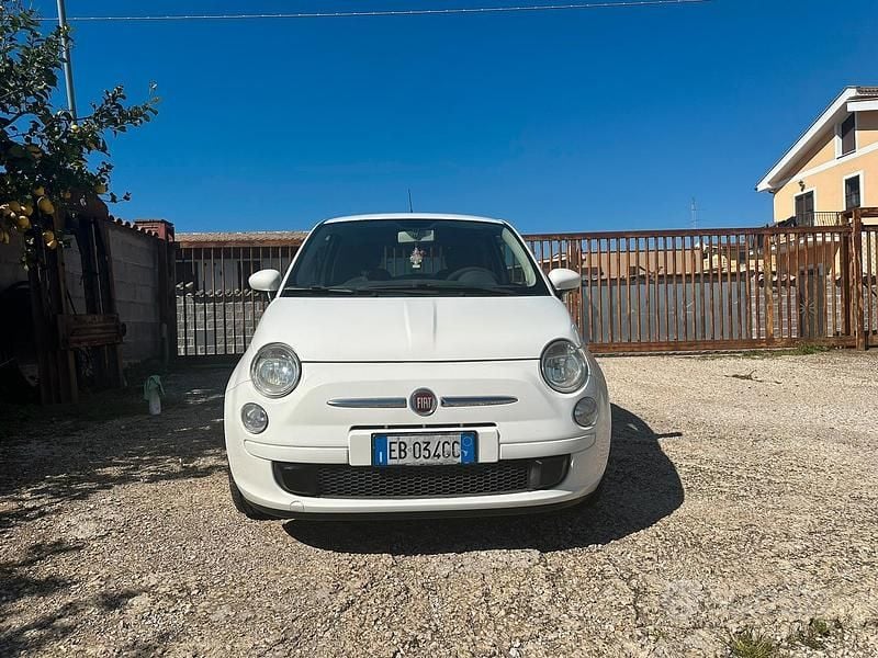 Usata Fiat 500 100 CV (73 kW) 2010 Bianco Berlina