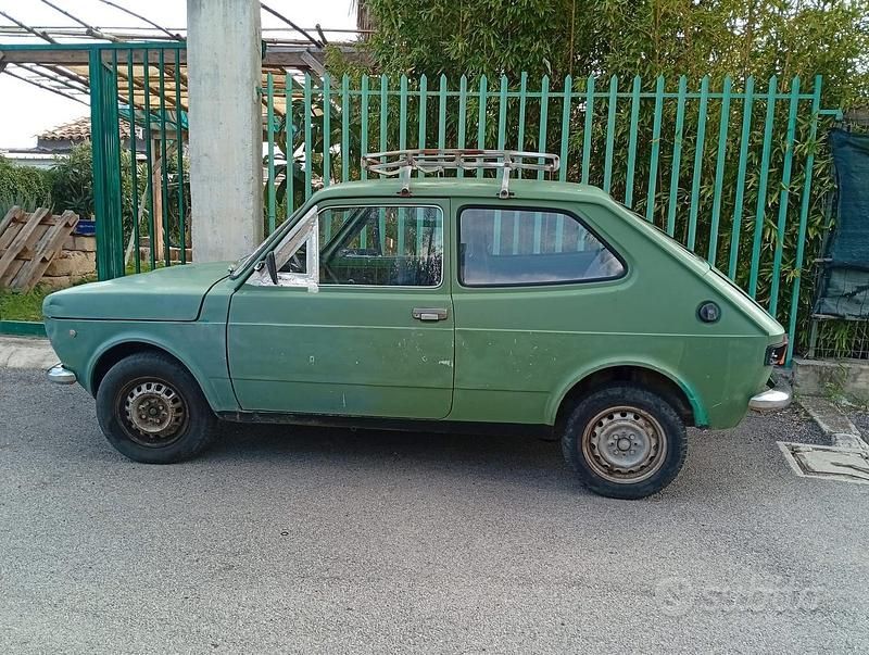 Usata Fiat 127 1970 Verde Berlina