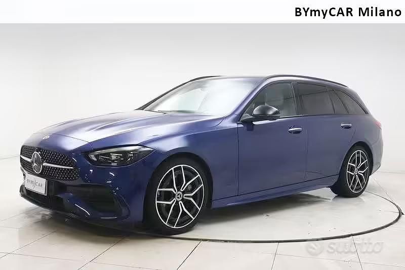Usata Mercedes C300e Premium 265 CV (194 kW) 2023 Nero Station wagon