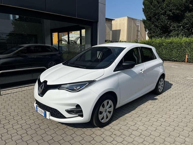 Usata Renault Zoe Life 50 kW (69 CV) 2020 Bianco Utilitaria