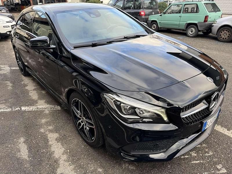 Usata Mercedes CLA200 Shooting Brake AMG 136 CV (100 kW) 2017 Nero Station wagon