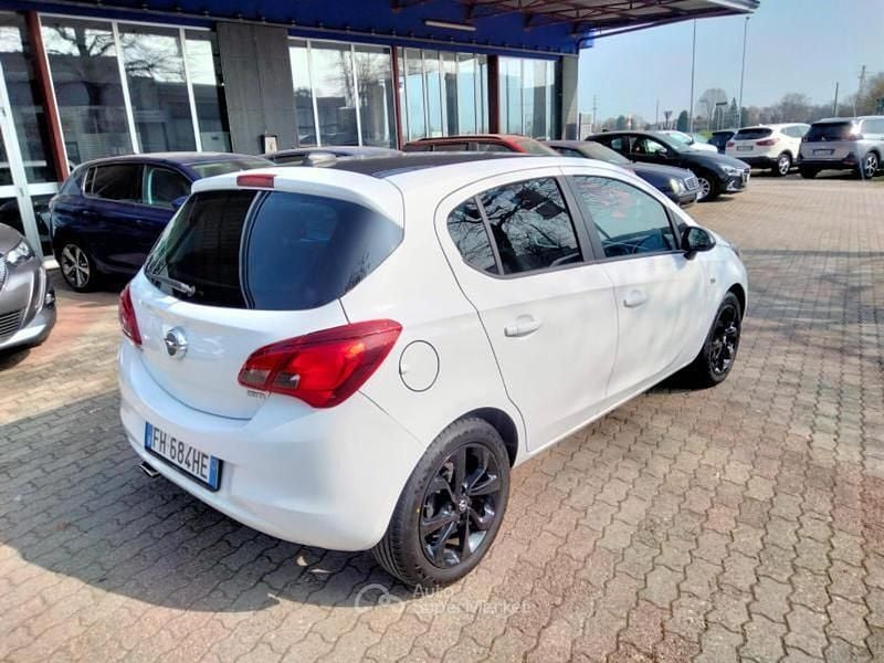 Usata Opel Corsa Edition 75 CV (55 kW) 2017 Nero Utilitaria