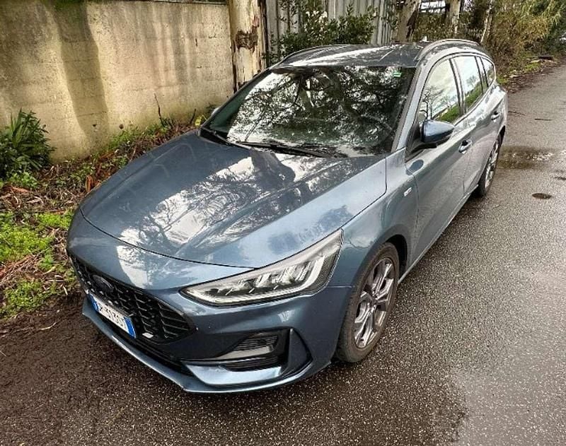 Usata Ford Focus ST-Line 125 CV (91 kW) 2023 Blu/azzurro Station wagon