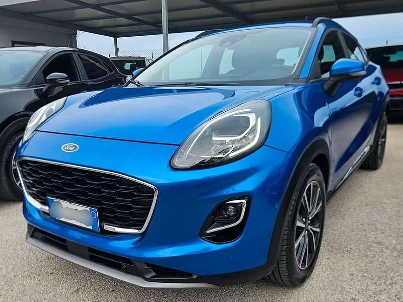 Usata Ford Puma Titanium 125 CV (91 kW) 2023 Blu/azzurro SUV