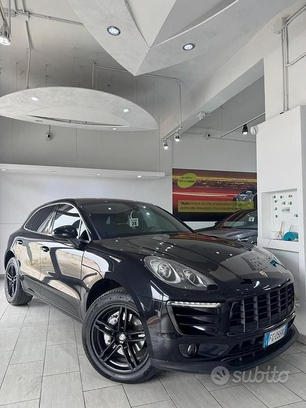 Usata Porsche Macan S 250 CV (183 kW) 2016 Nero SUV
