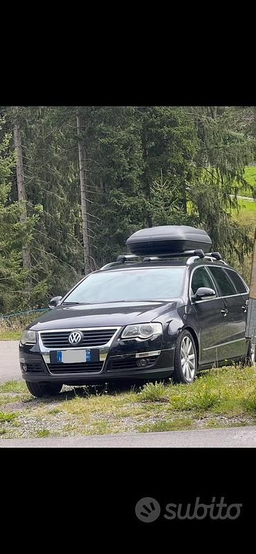 Usata VW Passat 170 CV (125 kW) 2007 Nero Station wagon