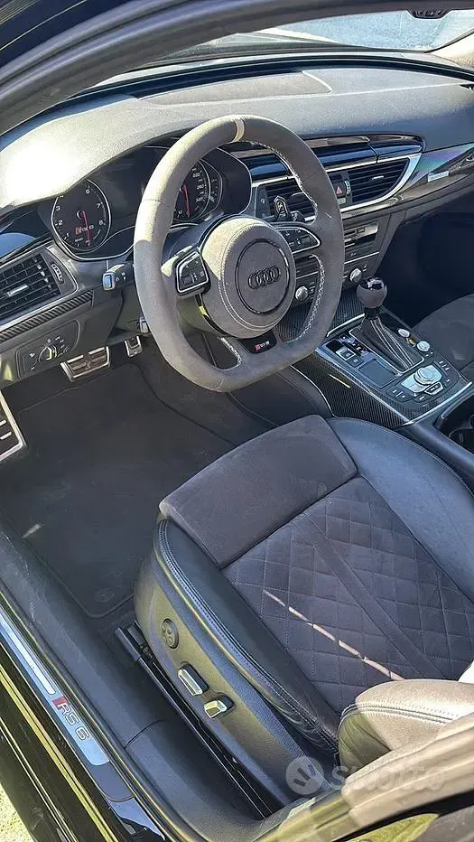 Usata Audi RS6 Performance 730 CV (536 kW) 2017 Nero Station wagon