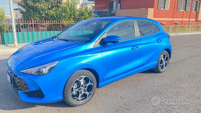 Usata MG MG3 Luxury 102 CV (75 kW) 2025 Blu Utilitaria