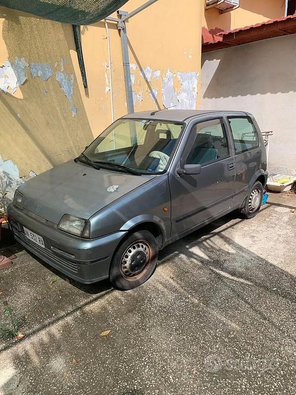 Usata Fiat Cinquecento 1997 Grigio Utilitaria