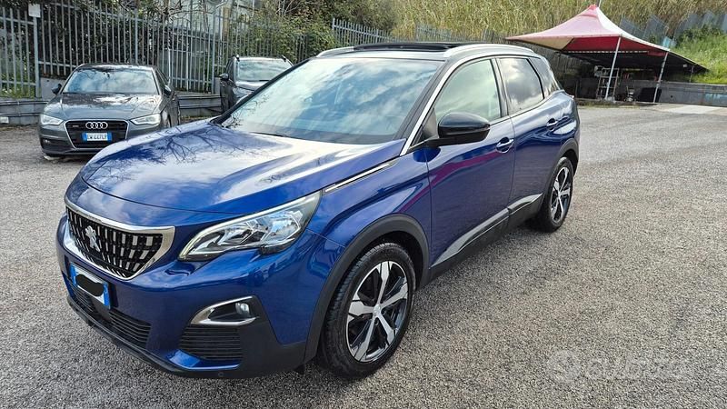 Usata Peugeot 3008 Allure 130 CV (95 kW) 2019 Blu SUV