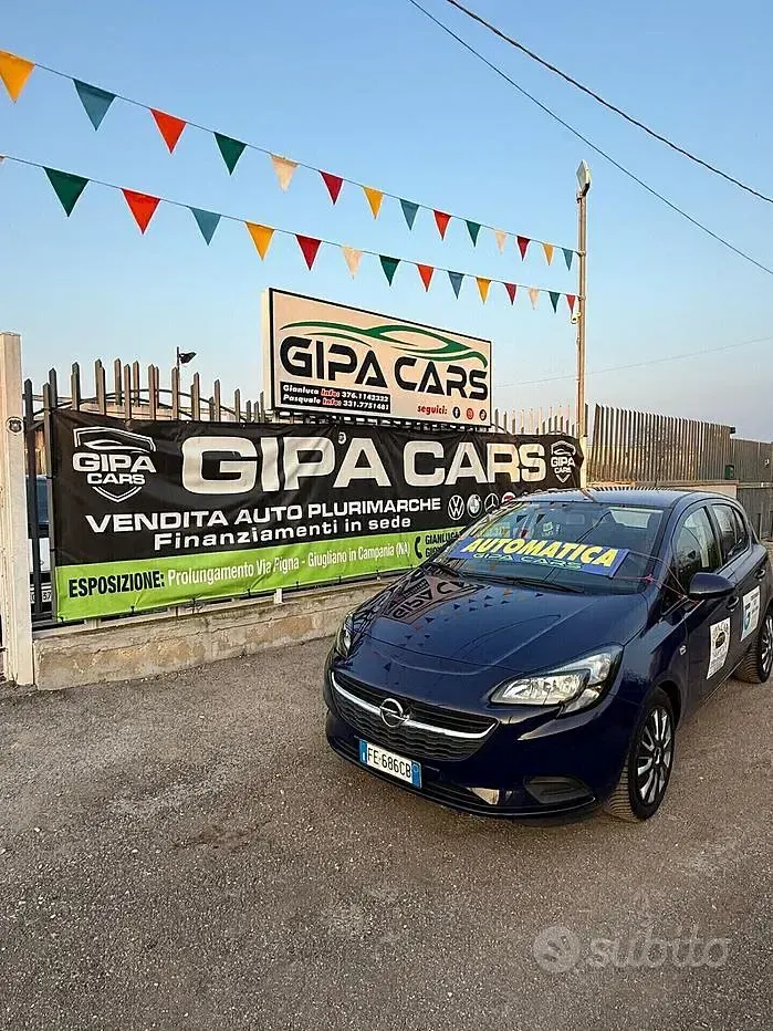 Usata Opel Corsa 90 CV (66 kW) 2016 Blu Utilitaria