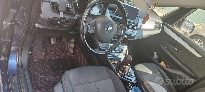 Usata BMW 216 Gran Tourer 116 CV (85 kW) 2018 Blu Monovolume