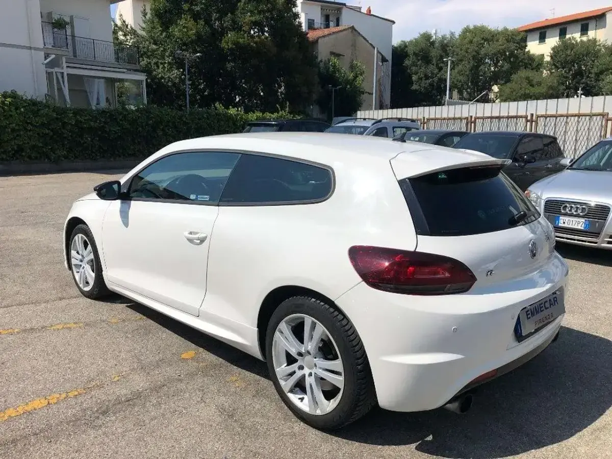 Usata VW Scirocco R 265 CV (194 kW) 2012 Bianco Coupé