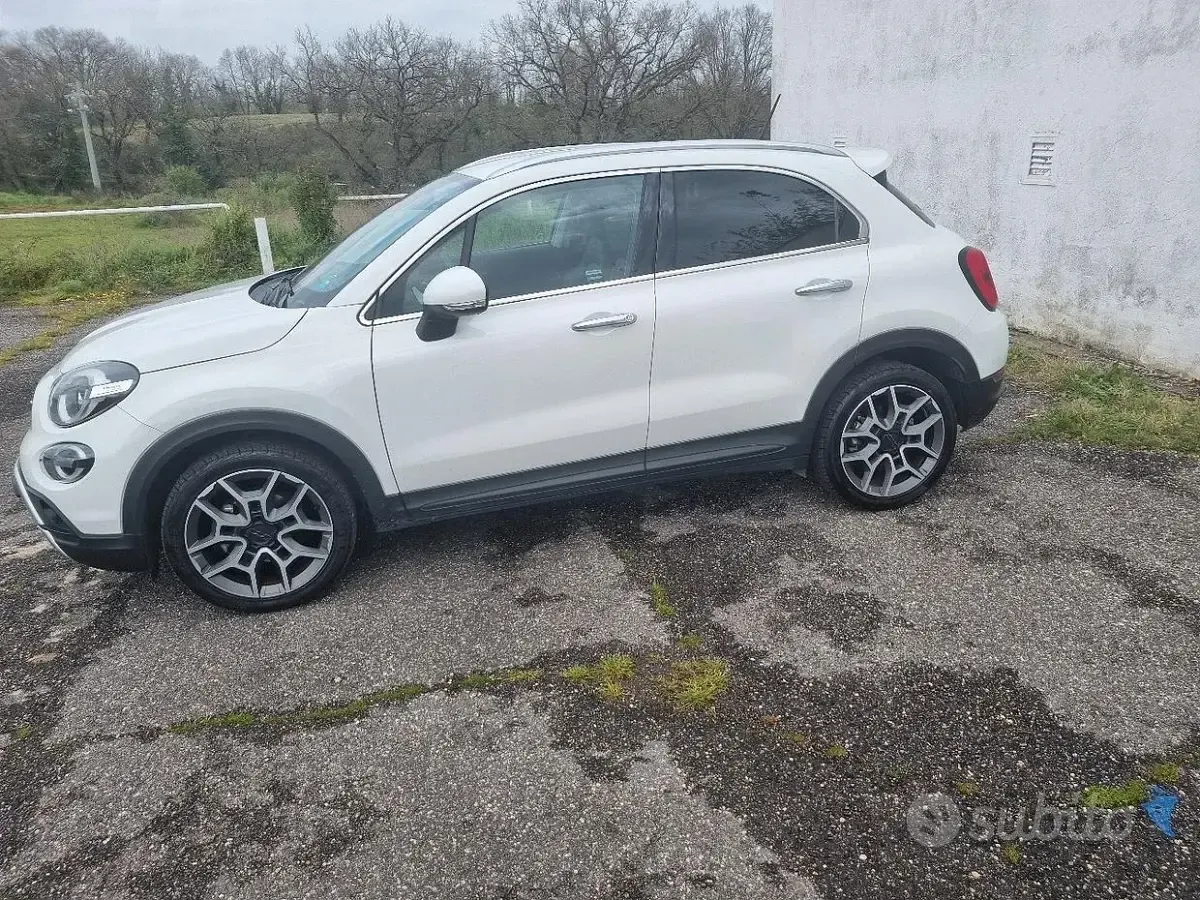 Usata Fiat 500X 120 CV (88 kW) 2019 Bianco SUV