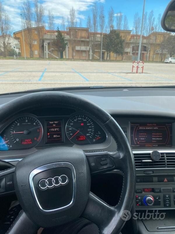 Usata Audi A6 130 CV (95 kW) 2007 Nero Berlina