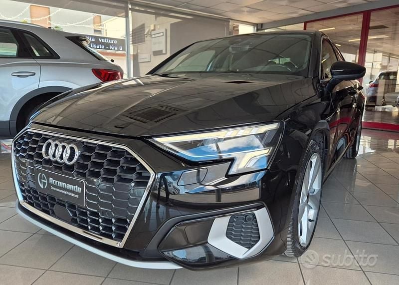 Nero Usata 2022 Audi A3 Advanced Tre volumi | 26.500 € (Super prezzo) - Immagine 1/4