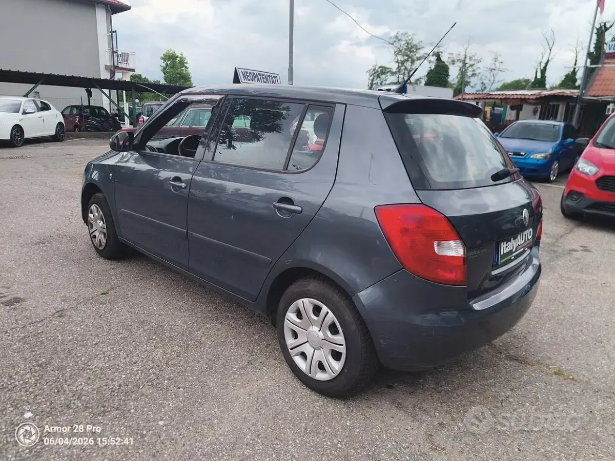 Usata Skoda Fabia Style 69 CV (50 kW) 2009 Nero Berlina